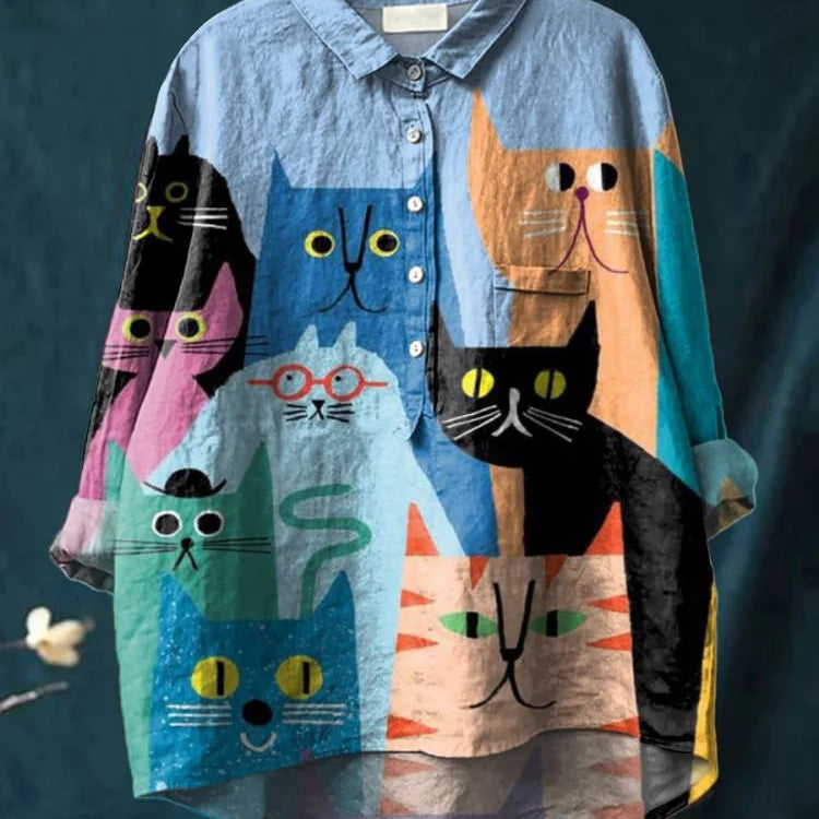AVERY™ - Cat Art Shirt