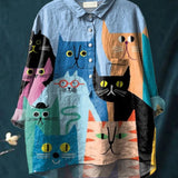 AVERY™ - Cat Art Shirt