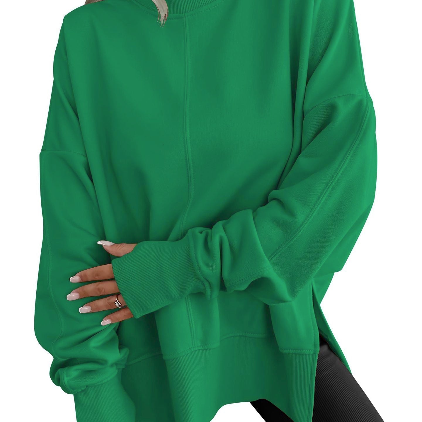 GWEN™ - Comfy Oversized Long Sleeve Sweatshirt