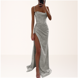 Harryte | Sequin Evening Maxi Dress