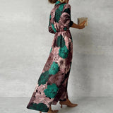 Lily | Belted Maxi Dress