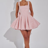 Romy | Dazzling Bow Dress