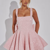 Romy | Dazzling Bow Dress