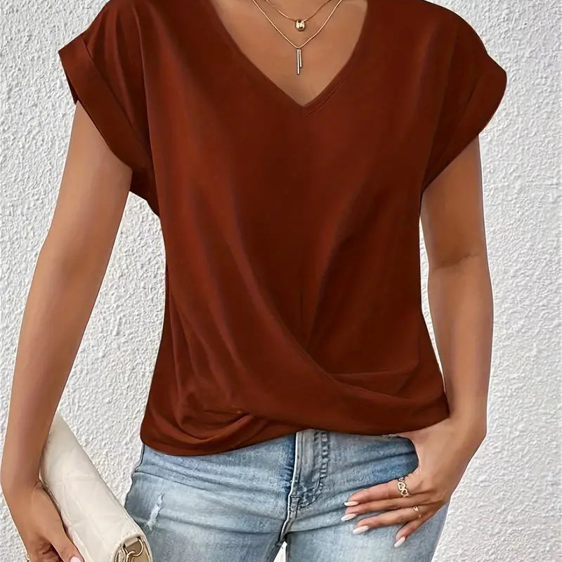 BELLE™ | The Stylish V-Neck Top