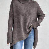 Isla - Oversized Turtleneck Sweater