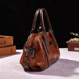 Katherine - Luxe Statement Leather Handbag