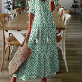 Lana - Figure-Flattering Boho Maxi Dress