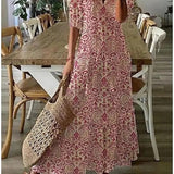 Lana - Figure-Flattering Boho Maxi Dress