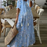 Lana - Figure-Flattering Boho Maxi Dress