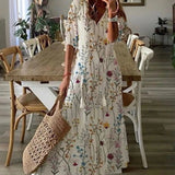 Lana - Figure-Flattering Boho Maxi Dress