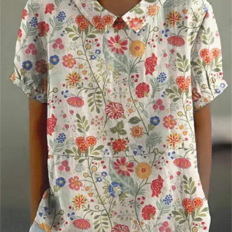 MARLENE™ – Vintage Print Shirt