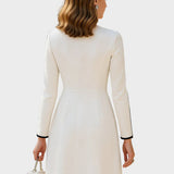 Sienna – Midi Dress Contrast