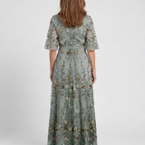 Diana - Floral V Neck Maxi Dress