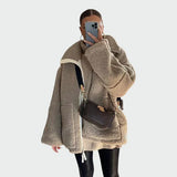 Olivia - Oversized Teddy Jacket