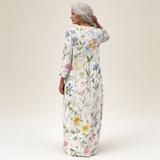 Eva | Flattering Printed Summer Dress