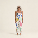 Isolde | Dungarees with Playful Print