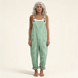 Severina | Dungarees with Pastel Floral Print
