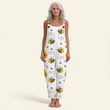 Marlies | Dungarees with Rural Bee Print