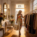 Lucrezia | Dungarees with Bright Floral Print