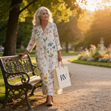 Eva | Flattering Printed Summer Dress