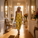 Ludmilla | Dungarees with Sunny Bee Print