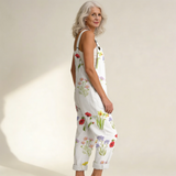 Albertina | Dungarees with Wildflower Print