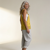 Reinhilde | Dungarees with Graphic Dot Print