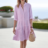 Eliza - Breezy Striped Summer Dress