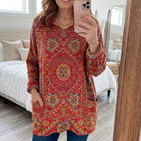 Aimee - Cozy Hooded Knit Sweater
