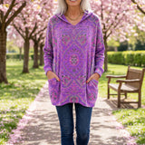 Aimee - Cozy Hooded Knit Sweater