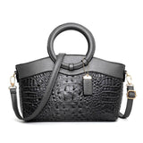 Frances - Classic Heritage Leather Shoulder Bag