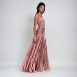 Valeria – Halter Evening Dress Luxurious