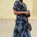 Luna - Elegant Blue Dress