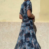 Luna - Elegant Blue Dress