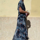 Luna - Elegant Blue Dress