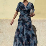 Luna - Elegant Blue Dress