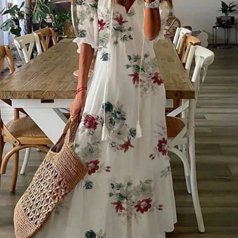 Sophia - Boho Vintage Summer Dress